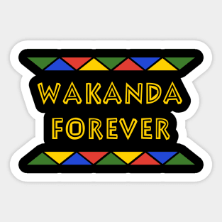 Wakanda T-Shirt Sticker